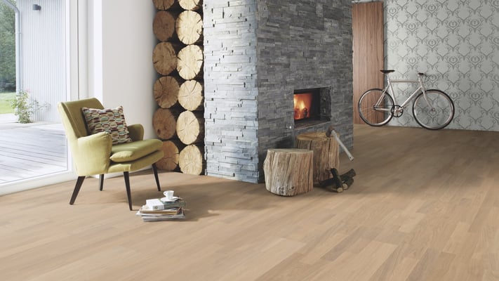 ©BOEN 3-Stab Eiche weiß Live Natural geölt