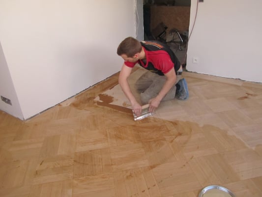 Restaurierung Parkett Weber