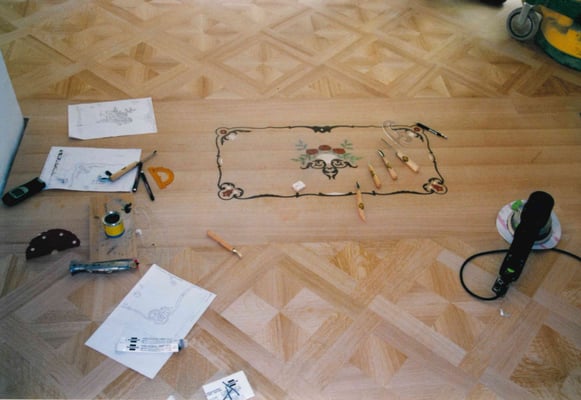 Restaurierung Parkett Weber