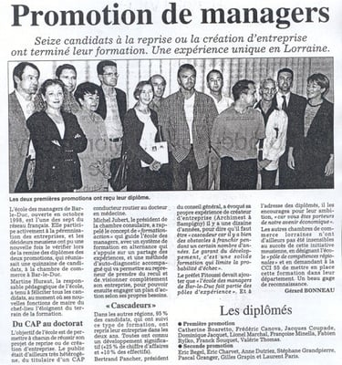 L'Est Républicain 24 mars 2001