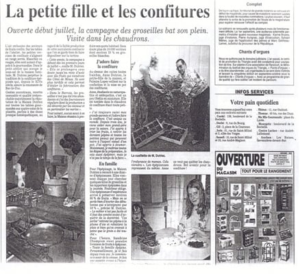 L'Est Républicain juin 1999