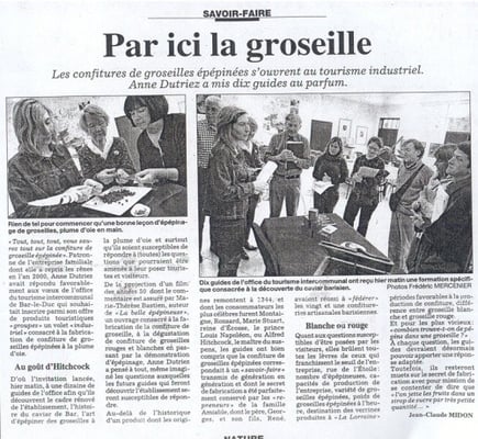 L'Est Républicain mardi 4 mars 2008