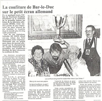 L'Est Républicain 28 juin 1984