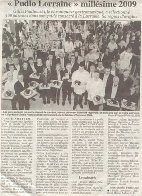 L'Est Républicain 16 juin 2009