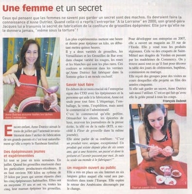 Fleur de Groseille n° 233 septembre 2010