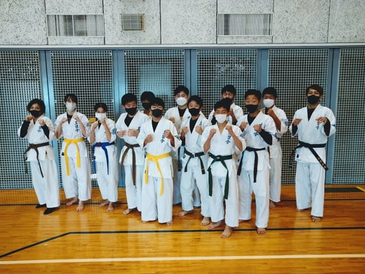 真盟会館 冬季 昇級審査会＆合同研修会＆納会 泉佐野市 空手道場 真盟会館 泉佐野支部