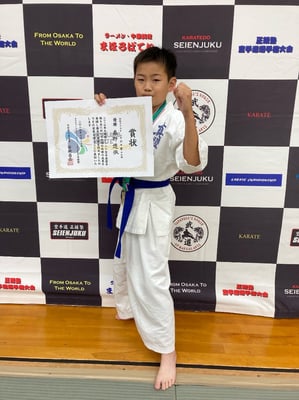 泉佐野市 空手道場 真盟会館 泉佐野支部 正援塾主催 大阪ジュニア空手道選手権大会