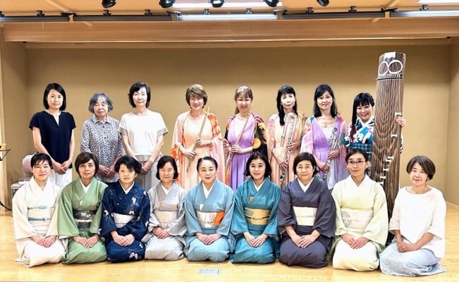 2024/6/30 和を楽しむイベント企画<br>茶道、箏演奏、フルート四重奏