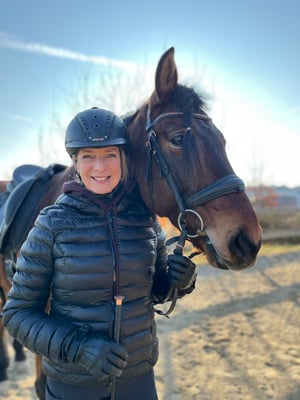 Pirata mit seiner Besitzerin