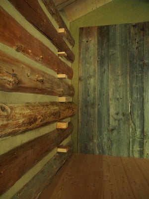 Holz und Lehm...