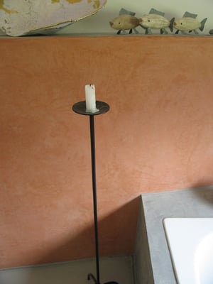 Tadelaktwände im Badezimmer