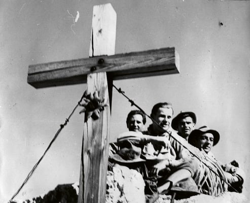 Bergrettung Steinbach-Weyregg Foto @Chronik Daxner