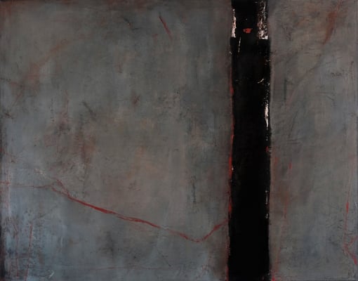 Toile 92x73cm technique mixte