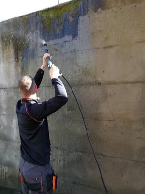 Spezialreinigung, Hochdruckreinigung