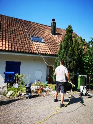 Spezialreinigung, Hochdruckreinigung