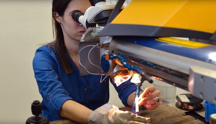 Laser Maag Herisau Präzisions Laser Schweissen - Höchste Konzentration