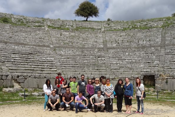 Participants in archaeological place of Dodoni