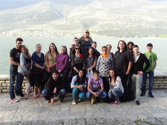 Participants of the exchange in Ioannina