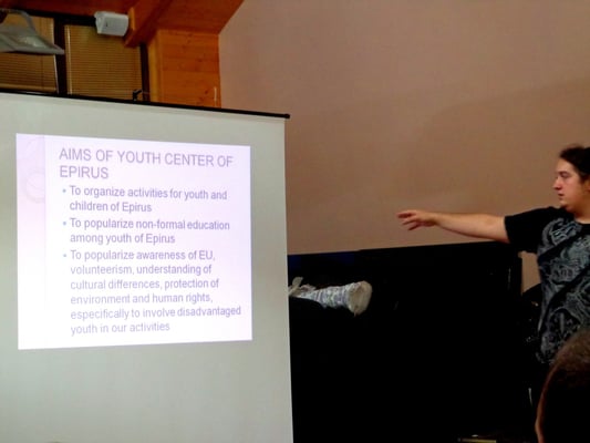Presentation of Youth Center of Epirus