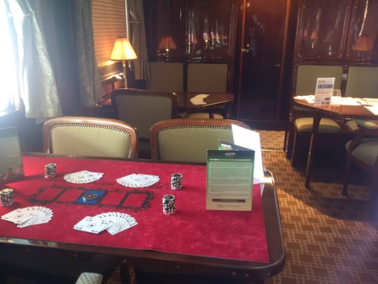 Soirée poker dans l'Orient Express