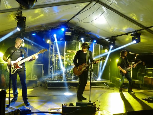 Le groupe Motel au bal de Pâques 2017 à Cros de Géorand