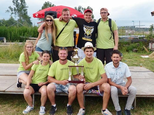 Intervillage 2017 à Coucouron. Victoire du comité des jeunes de Cros de Géorand