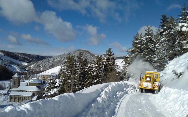 L'hiver à Cros de Géorand (Caroline)