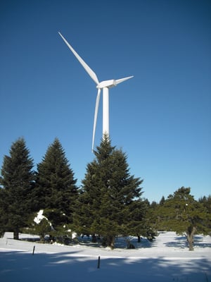 L'hiver à Cros de Géorand (Bernard)