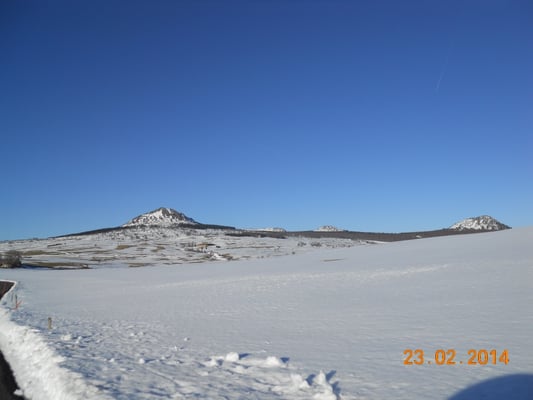 L'hiver à Cros de Géorand (Françoise)