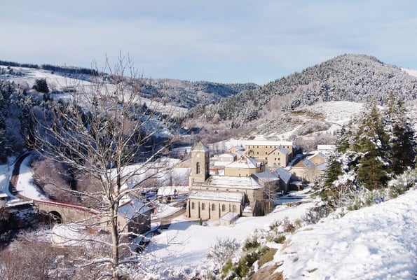 L'hiver à Cros de Géorand (Audrey)
