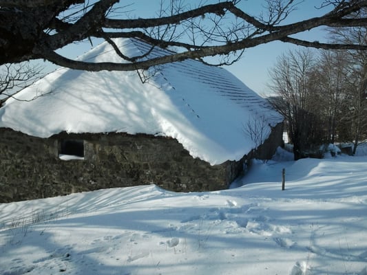 L'hiver à Cros de Géorand (Céline)