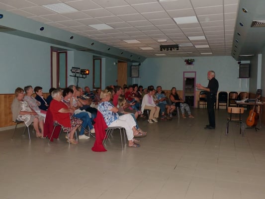 Concert Yves Paganelli à Cros de Géorand