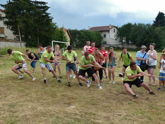 Intervillage 2017 à Coucouron. Victoire du comité des jeunes de Cros de Géorand
