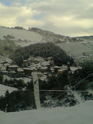 L'hiver à Cros de Géorand (Caroline)