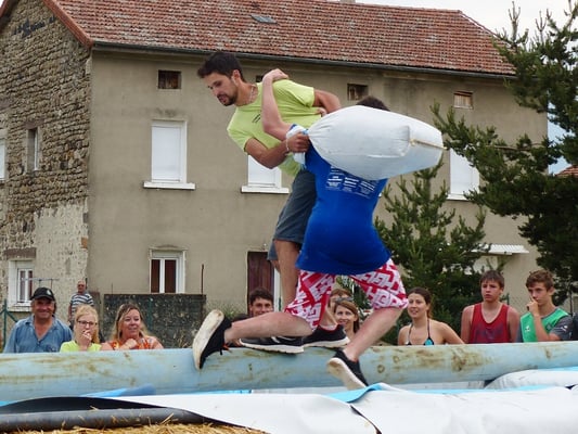 Intervillage 2017 à Coucouron. Victoire du comité des jeunes de Cros de Géorand