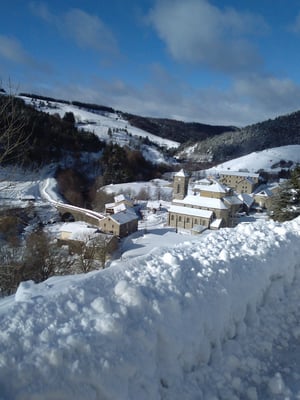 L'hiver à Cros de Géorand (Caroline)
