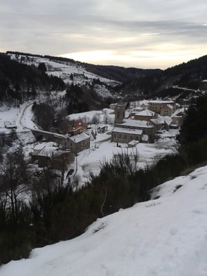 L'hiver à Cros de Géorand (Flo)