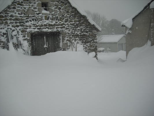 L'hiver à Cros de Géorand (Françoise)