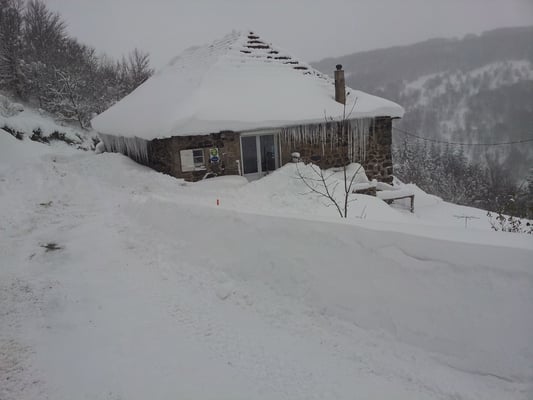 L'hiver à Cros de Géorand (Tania)
