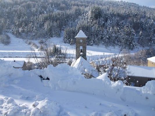L'hiver à Cros de Géorand (Marie-Hélène)