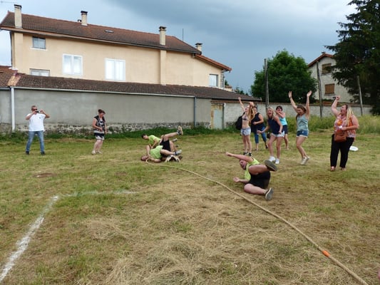 Intervillage 2017 à Coucouron. Victoire du comité des jeunes de Cros de Géorand