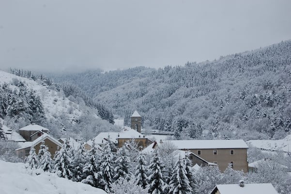 L'hiver à Cros de Géorand (Cathy)