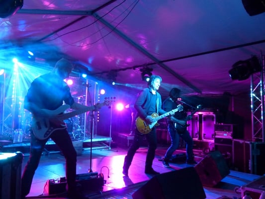 Le groupe Motel au bal de Pâques 2017 à Cros de Géorand