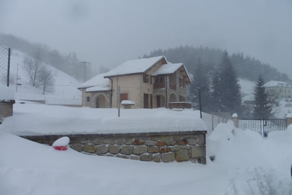 L'hiver à Cros de Géorand (Françoise)