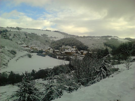 L'hiver à Cros de Géorand (Caroline)