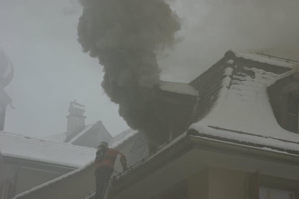 Brand mehrere Häuser Altstadt