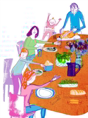 Jill Calder Illustration - General Illustration - Housing Finance Association Dublin