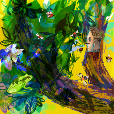 Jill Calder Illustration - General Illustration - New Species - Gardens - Lifestyle - Gardens Illustrated Magazine