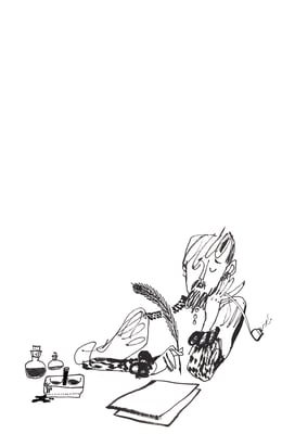 Jill Calder Illustration - Books - "What is Poetry?" by Michael Rosen - Walker Books