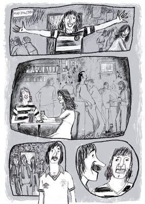 Jill Calder Illustration - Books - "Walk the Walk" by Gowan Calder - Scottish Book Trust